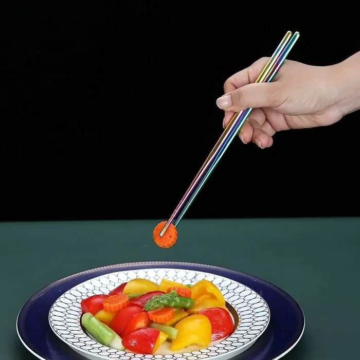 Upgrade Your Dinnerware And Add A Pop Of Playful Color With These Eye-Catching <a Style="Display:inline;" Href="Https://Www.amazon.com/Reusable-Chopsticks-Stainless-Chopstick-Dishwasher/Dp/B0dkfc357z?_encoding=utf8&s=bazaar&pd_rd_w=i3cax&pd_rd_wg=d66av&pd_rd_r=abcb75ed-0804-4f94-Aebb-3ba218ed16ae&content-ID=amzn1.sym.f957729a-Df0f-454c-Bc2f-B23e199c38b5&pos=title&th=1&linkcode=ll1&tag=bpshark-20&linkid=e1e2912f005c05bea5d01a8abacc7533&language=en_us&ref_=as_li_ss_tl" Target="_blank"><span Style="Font: Inherit; Color: #d74b1f;"> Rainbow Titanium Chopsticks </Span>
