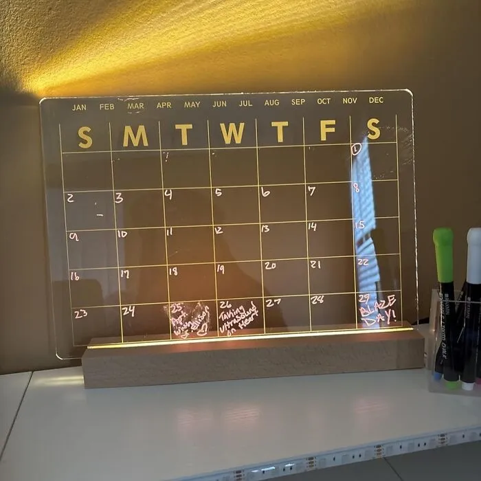 Wipe Away Winter's Clutter And Start Fresh With This <a Style="Display:inline;" Href="Https://Www.amazon.com/Acrylic-Desktop-Notepad-Personal-Creative/Dp/B0915mdb49?crid=2hyovwtbwjaw&dib=eyj2ijoimsj9.w_ftemxtmupade80ttybkacbguqkym9b1hjd9erixj7vrzpy2orvbs1lw5jf7a2vrv_5zyyq9afdy4mdslxsqh5-Occfc4ydo0x45u5bmle-S6a_y8jo08--Q2ssqwbmyddg7ifscfnlpbs0se9357zej0gugjwcbwgwvyjz9qtkpedgd5ndfgdagozf4fyofgwgui3ettkilgg8sdtl9uz4elqjpem1swkrmebidwzw_uz-Xhzx5adzzlnh8gdnxykjwxnwxenixyteyi65ilvvrptzkskl7-S6mowwvlg.tuwbg1rqlx8h6rhebodakjqvkjp-Wbgn3y9dxwu0t9c&dib_tag=se&keywords=acrylic%2bwhite%2bboard&qid=1743422214&sprefix=%2caps%2c318&sr=8-4-Spons&sp_csd=d2lkz2v0tmftzt1zcf9hdgy&th=1&linkcode=ll1&tag=bpbird-20&linkid=6f5ff876e8c5848291d91df8c69d677d&language=en_us&ref_=as_li_ss_tl" Target="_blank"><span Style="Font: Inherit; Color: #d74b1f;"> Acrylic Dry Erase Calendar </Span> That Brings A Breath Of Fresh Air To Your Schedule
