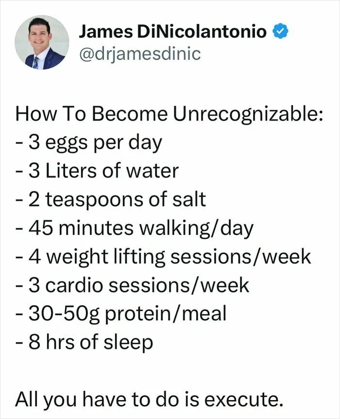 "Be Boring": Doctor Shares Health Tips That Might Make Your Life Better