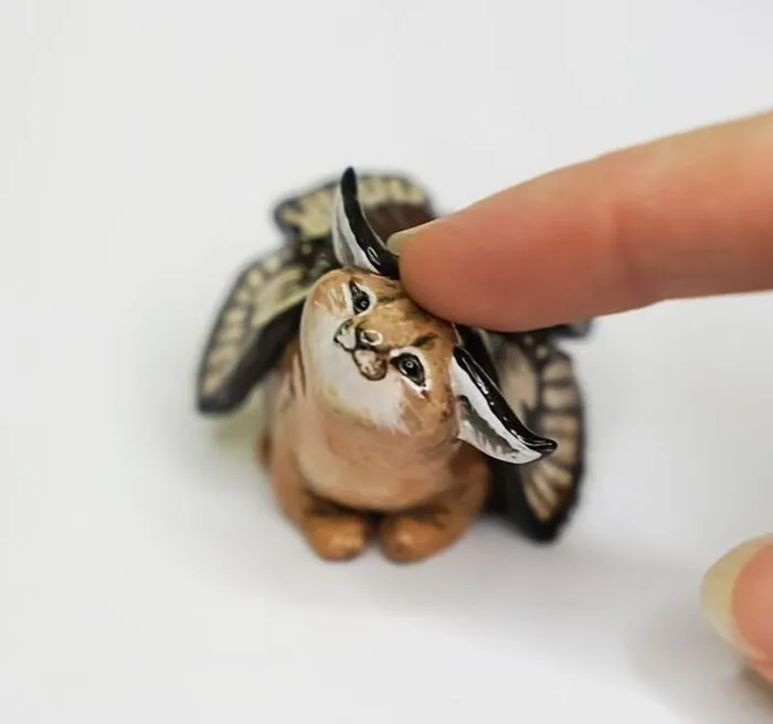 Artist Creates Adorable Animal Figurines, Here Are 48 Of Her Best Ones