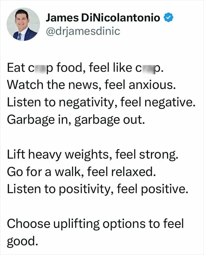"Be Boring": Doctor Shares Health Tips That Might Make Your Life Better