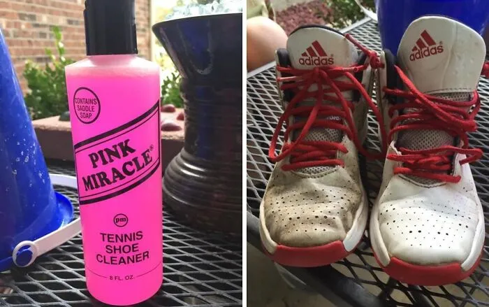 Step Up Your Shoe Game With The <a Style="Display:inline;" Href="Https://Www.amazon.com/Pink-Miracle-Cleaner-Leather-Sneakers/Dp/B00a7ndt3a?ie=utf8&linkcode=ll1&tag=bplemon-20&linkid=9a4307c5144bd980e3f2a0f3f94f082c&language=en_us&ref_=as_li_ss_tl" Target="_blank"><span Style="Font: Inherit; Color: #d74b1f;"> Pink Miracle Shoe Cleaner Kit</Span>, A Magical Solution That Erases Scuff Marks, Stains, And Discoloration, Leaving Your Kicks Looking Brand New - Sole Mates Forever!
