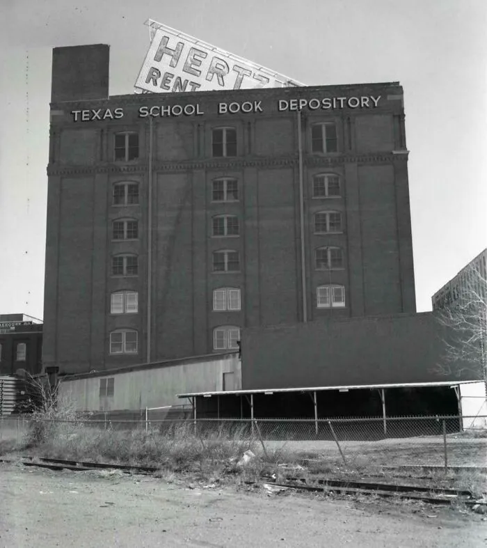 The Back Of The Texas School Book Depository