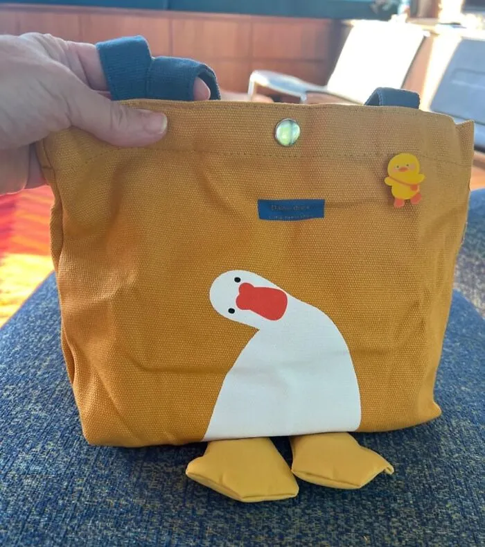 Waddle Into The Spotlight With The Adorable <a Style="Display:inline;" Href="Https://Www.amazon.com/Awxzom-Canvas-Graphic-Grocery-Yellow/Dp/B0bqv5yjvq?ie=utf8&th=1&linkcode=ll1&tag=bpelk-20&linkid=b20e82afa2550f9eba11939f6703c6eb&language=en_us&ref_=as_li_ss_tl" Target="_blank"> <span Style="Font: Inherit; Color: #d74b1f;"> Cute Duck Tote Bag </Span> That's A Quack-Tastic Conversation Starter And A Fashionable Way To Carry Your Essentials