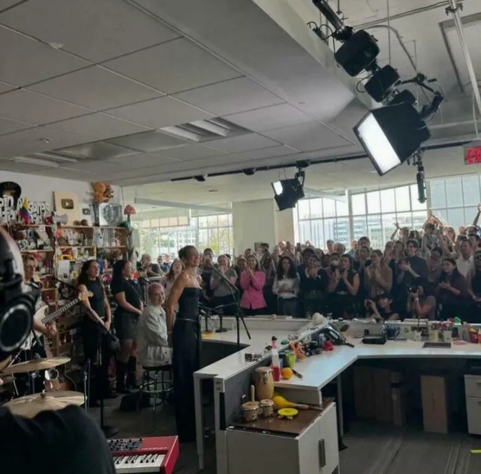 What The Artist Sees During Tiny Desk Performances
