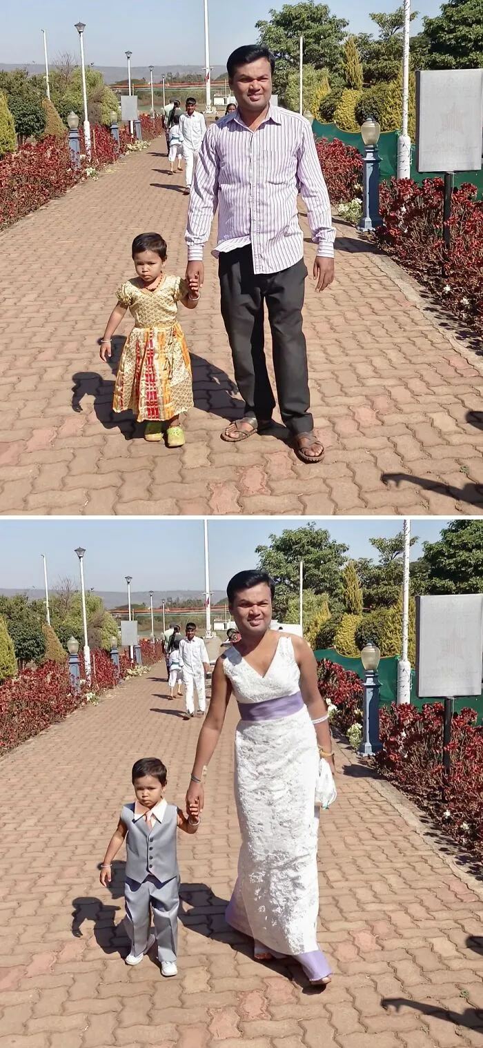 Please Make My Dress Change And My Daughter Also Please