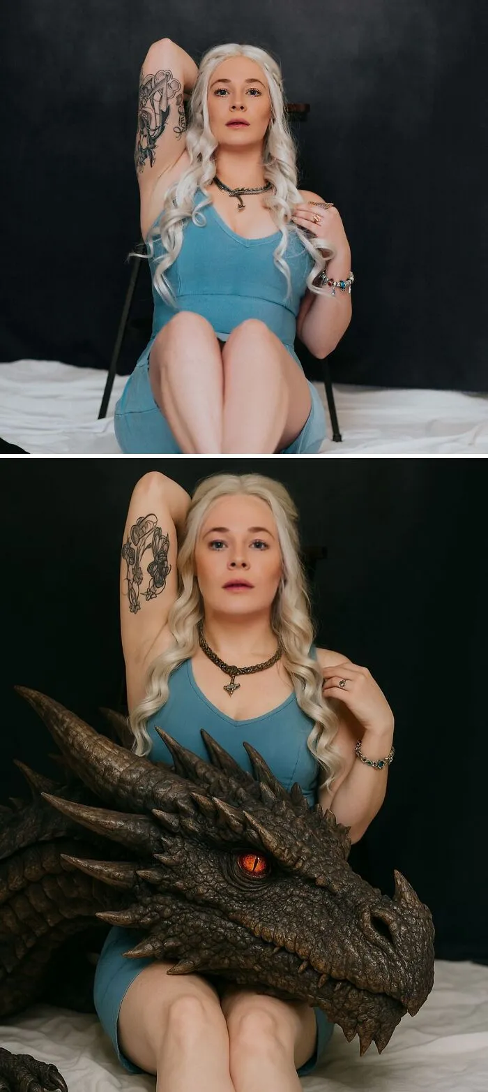 Can Anyone Add A Dragon Behind Me Please?