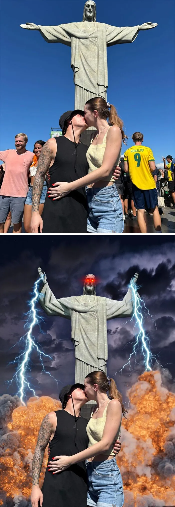 Someone Wanted The People Behind Them Removed