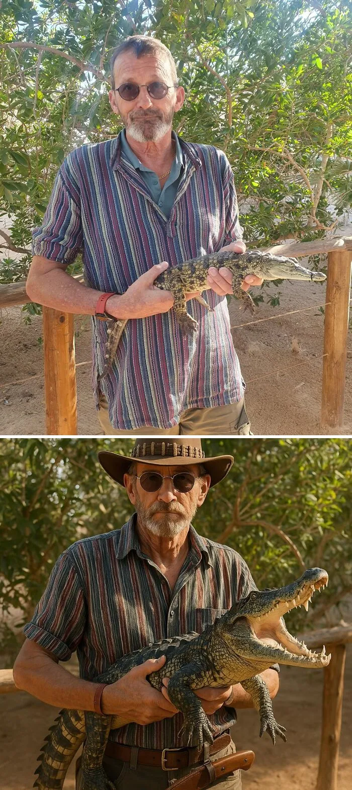 Please Can You Make The Crocodile Bigger