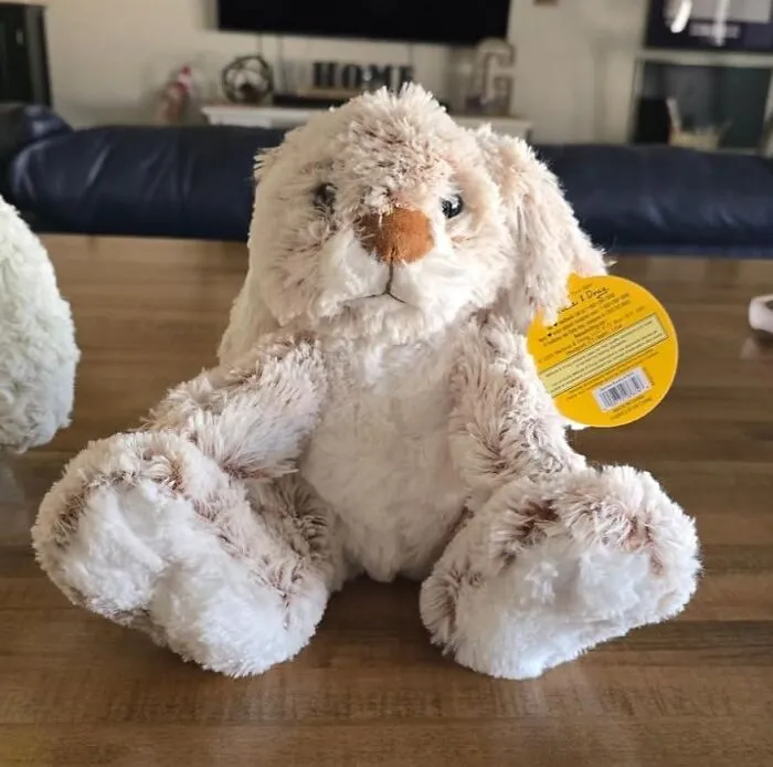 Cuddle Up With The Softest, Most Adorable <a Style="Display:inline;" Href="Https://Www.amazon.com/Melissa-Doug-Stuffed-Washable-Surface/Dp/B004n7nfsk?ie=utf8&linkcode=ll1&tag=bpcoyote-20&linkid=80df725f6d8c70cc0ba23047d637e859&language=en_us&ref_=as_li_ss_tl" Target="_blank"><span Style="Font: Inherit; Color: #d74b1f;"> Stuffed Bunny</Span> - A Snuggle Buddy That's Sure To Hop Into Your Heart!