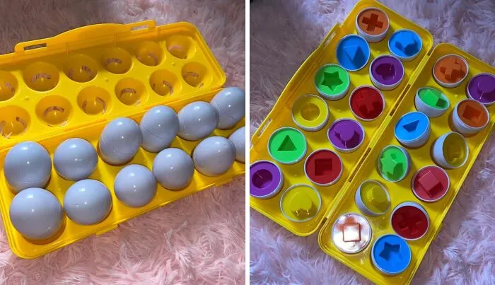Help Your Little Peeps Crack The Code Of Matching And Sorting With This Adorable <a Style="Display:inline;" Href="Https://Www.amazon.com/Temi-Toddler-Chicken-Easter-Eggs/Dp/B09p3xw368?ie=utf8&th=1&linkcode=ll1&tag=bpcoyote-20&linkid=afcfa1125ccf475f4641a723f08d73ac&language=en_us&ref_=as_li_ss_tl" Target="_blank"><span Style="Font: Inherit; Color: #d74b1f;"> Egg Shape Match Toy</Span> - It's A Fun And Egg-Citing Way To Learn And Play