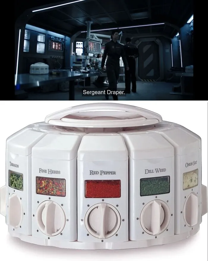 In The Expanse, This Medical Device On The Table Of A Ship Medbay Is Actually A Kitchenart Spice Dispenser
