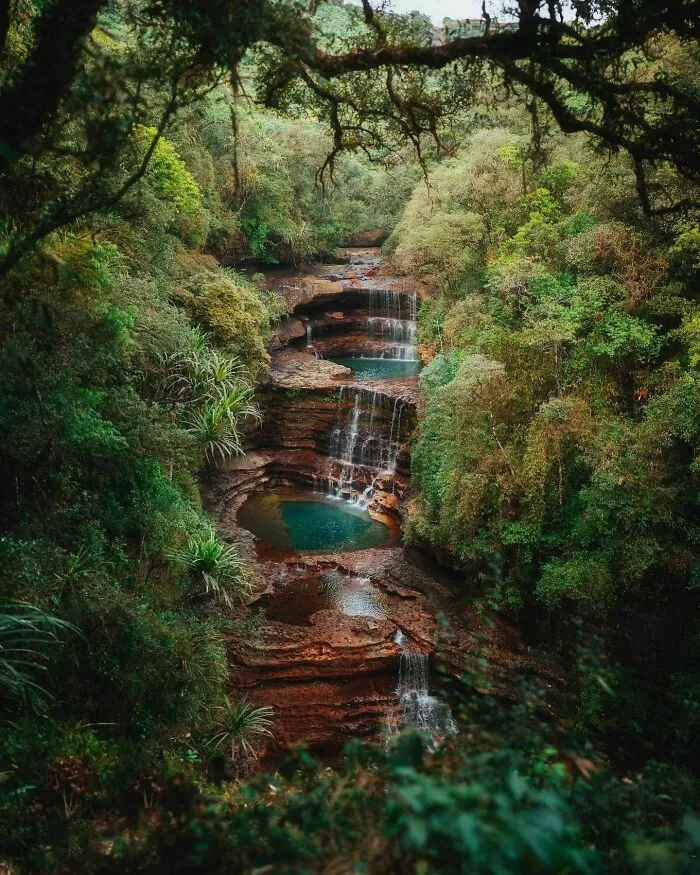 Wei Sawdong Falls Of Meghalaya, India