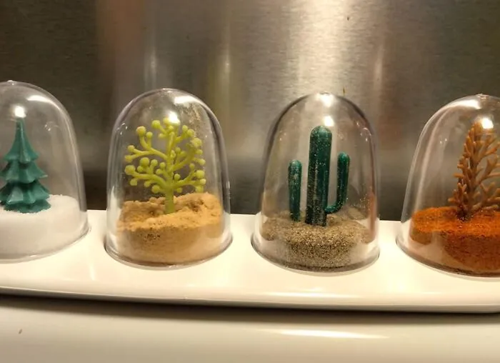 Spice Up Your Life With These <a Style="Display:inline;" Href="Https://Www.amazon.com/Kitchen-Seasoning-Shaker-Animal-Parade/Dp/B07flf57hc?ie=utf8&th=1&linkcode=ll1&tag=bpseal-20&linkid=f361a24886aa32c25561e0aece97762c&language=en_us&ref_=as_li_ss_tl" Target="_blank"><span Style="Font: Inherit; Color: #d74b1f;"> Cute Seasoning Shakers </Span>, The Terrarium-Esque Flavor Dispensers That Have Us Saying Goodbye To Plain Old Salt And Pepper For Good