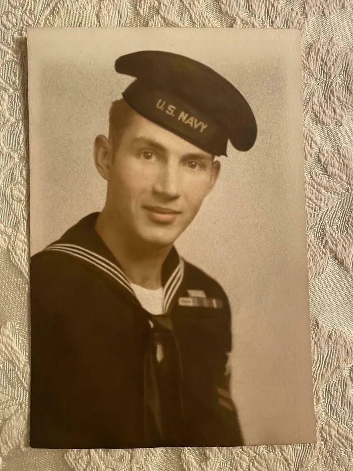 We Laid My Grandpa To Rest This Week At The Age Of 101. This Is One Of My Favorite Photos Of Him From His Time In The Navy