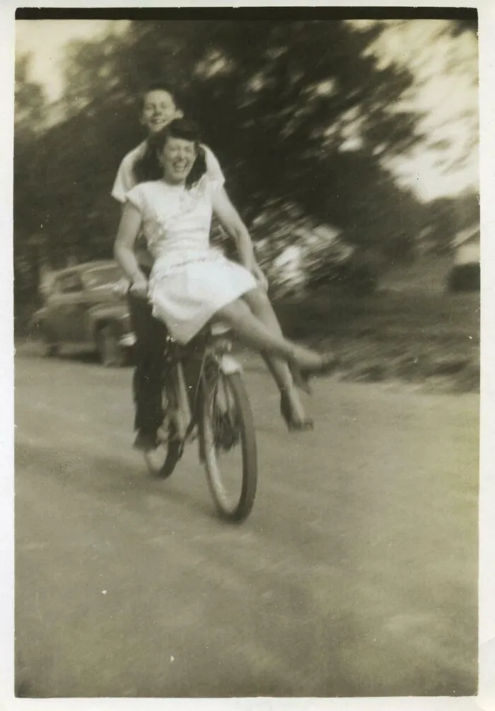 My Grandfather And Great Grandmother, Mothers' Day 1946