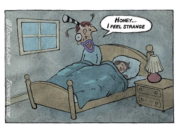 27 Cleverly Dark Comics By Comedic Genius Toonhole John (New Pics)
