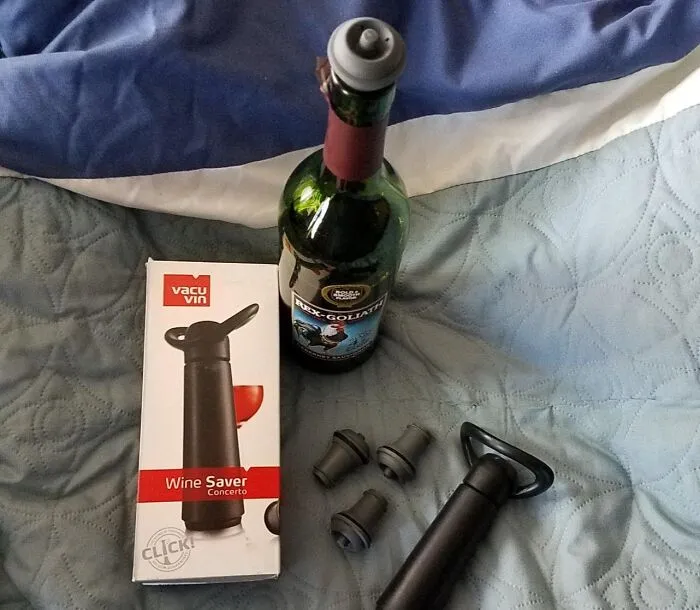 Prolonging Wine Night For One? This <a Style="Display:inline;" Href="Https://Www.amazon.com/Original-Vacu-Vin-Vacuum-Stoppers/Dp/B000ga3kce?ie=utf8&th=1&linkcode=ll1&tag=bpwolf-20&linkid=7aa21afbf533936519ba4797f51640cc&language=en_us&ref_=as_li_ss_tl" Target="_blank"> <span Style="Font: Inherit; Color: #d74b1f;"> Wine Saver Pump </Span> Is Your New Bestie