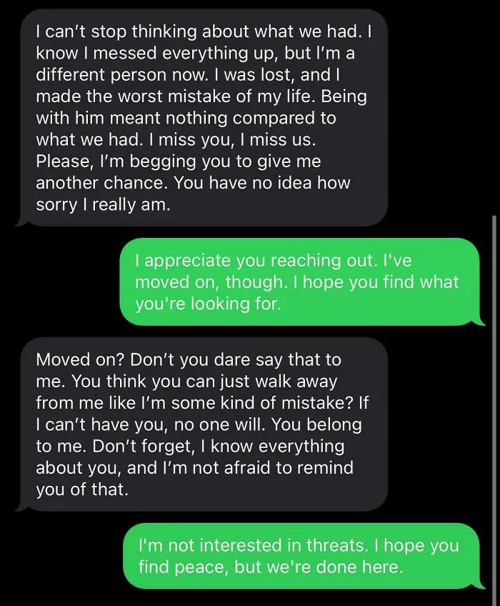 My Charming Ex Girlfriend Gets Scary