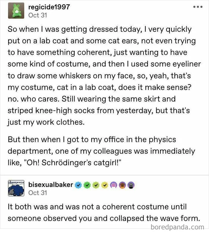 Schrödinger's Catgirl