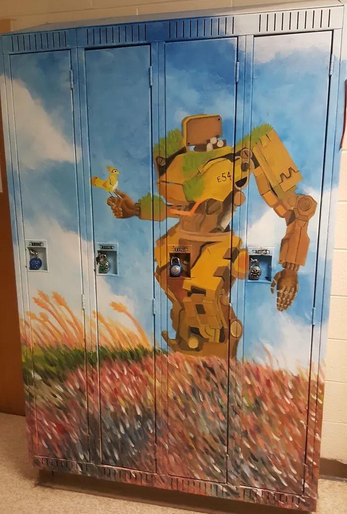 Locker Art At My School