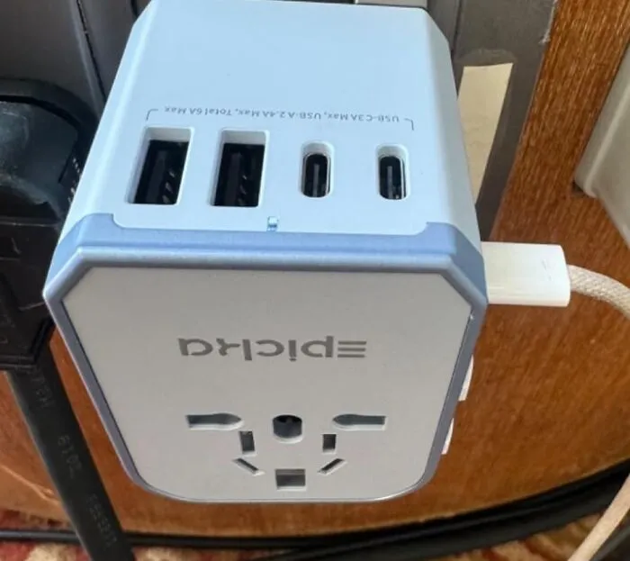 Because The Only Thing More Terrifying Than A Foreign Language Is A Foreign Power Outlet, The <a Style="Display:inline;" Href="Https://Www.amazon.com/Epicka-Universal-Adapter-International-Worldwide/Dp/B0byrlpql3?ie=utf8&th=1&linkcode=ll1&tag=bpwoodpecker-20&linkid=6296e1becdae021f935f675e58872b77&language=en_us&ref_=as_li_ss_tl" Target="_blank"><span Style="Font: Inherit; Color: #d74b1f;"> Universal Travel Adapter </Span>  Is The Ultimate Travel BFF (Right After Google Translate)