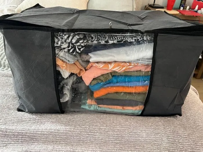 Because The Secret To A Clutter-Free Life Is Just Hiding All Your Stuff In Bags, The <a Style="Display:inline;" Href="Https://Www.amazon.com/Fab-Totes-Containers-Organizing-Organization/Dp/B09dg6wvks?ie=utf8&th=1&linkcode=ll1&tag=bpwoodpecker-20&linkid=c4f9403cd34b53f79a0c6c9ff5e65567&language=en_us&ref_=as_li_ss_tl" Target="_blank"><span Style="Font: Inherit; Color: #d74b1f;"> 3 Pack Storage Bags </Span>  Are The Ultimate Solution For Procrastinators Everywhere