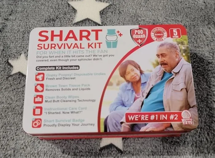 The Ultimate Emergency Preparedness Kit For The Gassy And The Proud, The <a Style="Display:inline;" Href="Https://Www.amazon.com/Witty-Yeti-Shart-Kit-Pack/Dp/B09vtjrgbj?ie=utf8&linkcode=ll1&tag=bplion-20&linkid=6e036033d0a8255218dc77498fa9d697&language=en_us&ref_=as_li_ss_tl" Target="_blank"><span Style="Font: Inherit; Color: #d74b1f;"> Shart Survival Kit </Span> Is Here To Save The Day (And Your Undies) From Those Unpredictable Toots And Embarrassing Blows