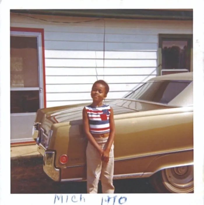 Michelle Obama At 6 Years Old In Chicago. 1970