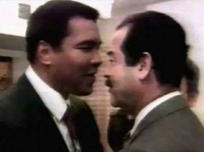 In 1990, Muhammad Ali Flew To Iraq To Help Free 15 American Hostages. Without The U.S. Government's Permission, The Heavyweight Champ Directly Negotiated With Saddam Hussein And Convinced Him To Let The Americans Come Home Safely
