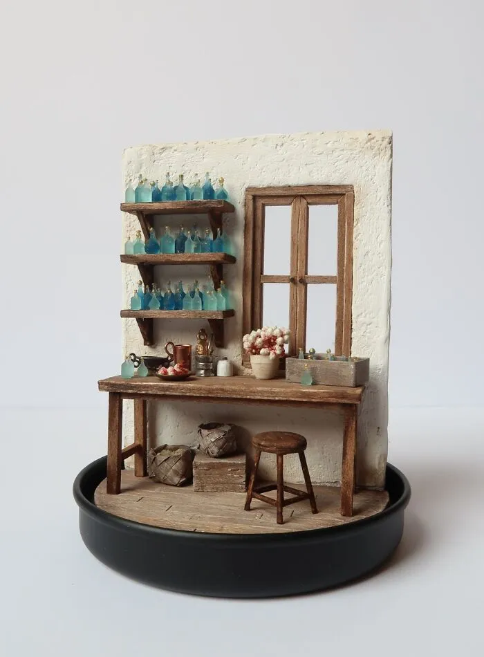 30 Mesmerizing Miniatures By Tamar Cohen That Let You Step Into Tiny Worlds
