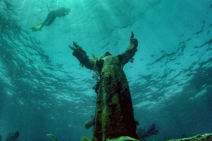 Christ Of The Abyss, Key Largo, Florida