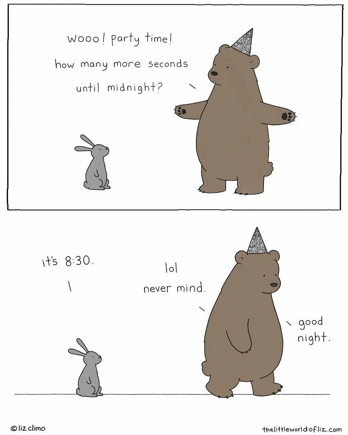 22 Funny Everyday Moments Of Talking Animals Illustrated By "The Simpsons" Animator Liz Climo (New Comics)