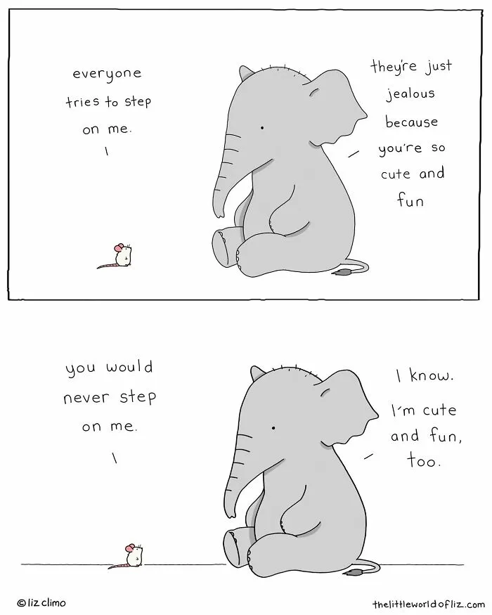 22 Funny Everyday Moments Of Talking Animals Illustrated By "The Simpsons" Animator Liz Climo (New Comics)