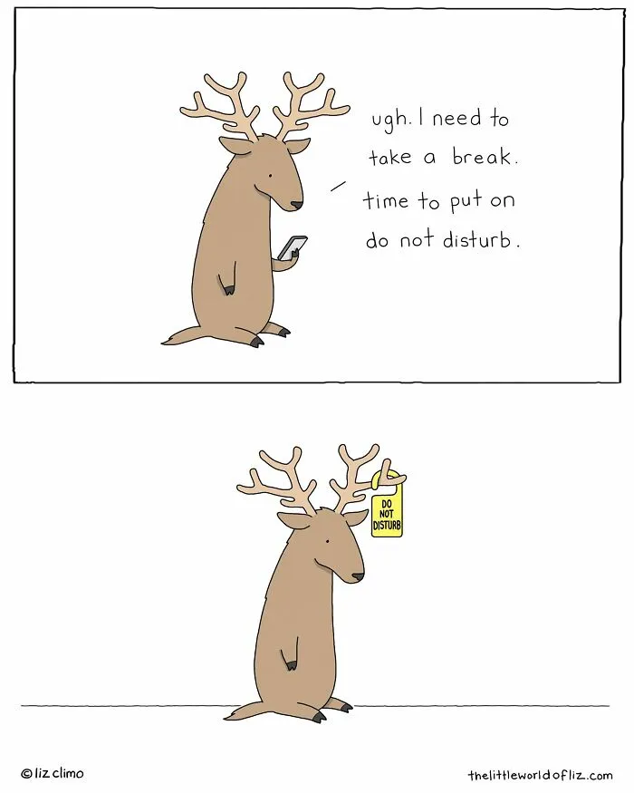 22 Funny Everyday Moments Of Talking Animals Illustrated By "The Simpsons" Animator Liz Climo (New Comics)
