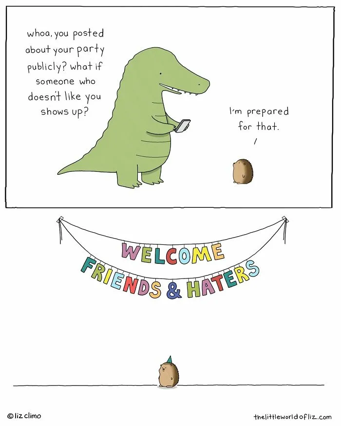 22 Funny Everyday Moments Of Talking Animals Illustrated By "The Simpsons" Animator Liz Climo (New Comics)