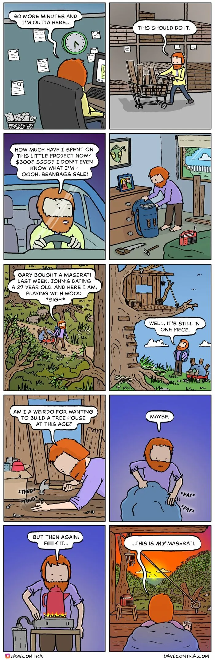 24 Darkly Twisted Comics By Dave Contra That Might Make You Laugh, Then Stare Into The Void (New Pics)