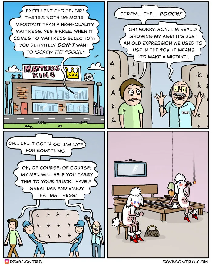 24 Darkly Twisted Comics By Dave Contra That Might Make You Laugh, Then Stare Into The Void (New Pics)