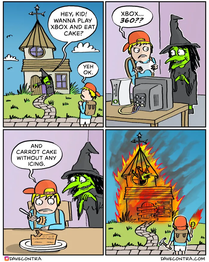 24 Darkly Twisted Comics By Dave Contra That Might Make You Laugh, Then Stare Into The Void (New Pics)