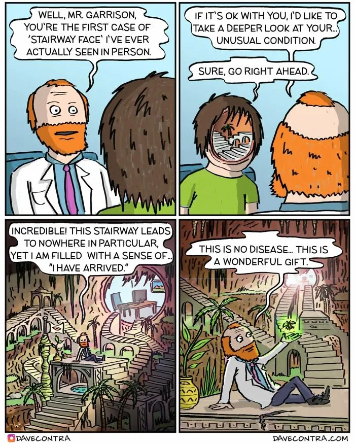24 Darkly Twisted Comics By Dave Contra That Might Make You Laugh, Then Stare Into The Void (New Pics)