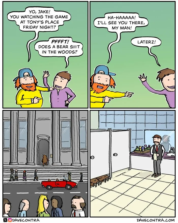 24 Darkly Twisted Comics By Dave Contra That Might Make You Laugh, Then Stare Into The Void (New Pics)