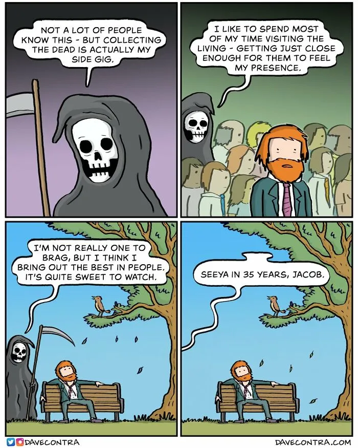 24 Darkly Twisted Comics By Dave Contra That Might Make You Laugh, Then Stare Into The Void (New Pics)