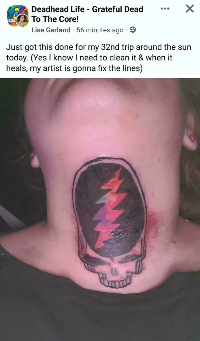 Would Rather Be Gratefully Dead Than Have This Monstrosity On My Neck