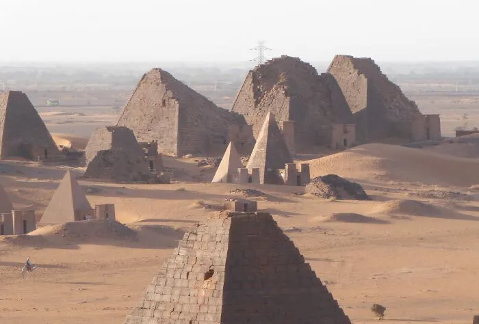 The Pyramids Of Meroe, Sudan