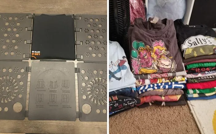 Outsource The Folding Frustration With The <a Style="Display:inline;" Href="Https://Www.amazon.com/Boxlegend-Folding-Clothes-Durable-Plastic/Dp/B077xv9vzg?ie=utf8&th=1&linkcode=ll1&tag=bpsnail-20&linkid=95fb598a0f714e0fb67f351e454cc8e5&language=en_us&ref_=as_li_ss_tl" Target="_blank"><span Style="Font: Inherit; Color: #d74b1f;"> T-Shirt Folding Board</Span>, A Clever Contraption That Turns Laundry Day Into A Breeze, Folding Your Tees With Precision And Speed