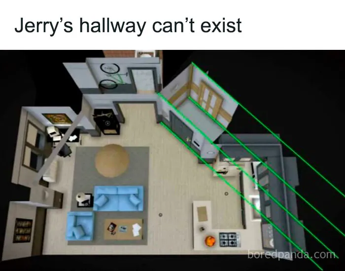 Seinfeld's Apartment Couldn't Exist