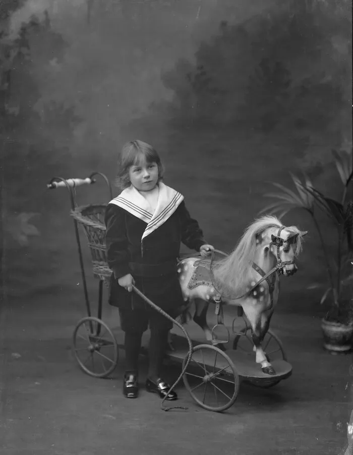 This Is Young Master Stephenson Of (Possibly) Castlane, Carrick-On-Suir, Co. Tipperary, January 8, 1907