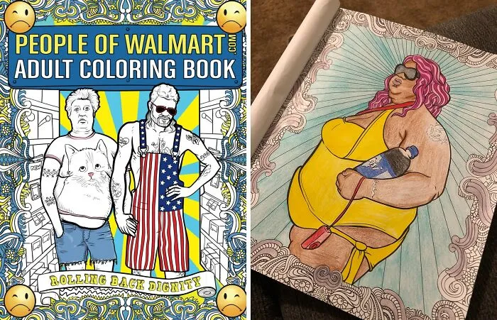 Turn Your Judgmental People-Watching Skills Into A Relaxing Creative Outlet With The<a Style="Display:inline;" Href="Https://Www.amazon.com/People-Walmart-Com-Adult-Coloring-Book/Dp/1945056088?ie=utf8&linkcode=ll1&tag=bphamster-20&linkid=f2892a6cd04ee58420b1daf6b6c6b9c5&language=en_us&ref_=as_li_ss_tl" Target="_blank"> <span Style="Font: Inherit; Color: #d74b1f;"> People Of Walmart Adult Coloring Book </Span>