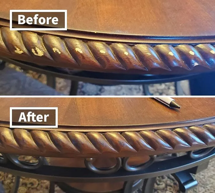Your Furniture Can Stop Telling Tales Of Your Pet's Wild Zoomies Thanks To A <a Style="Display:inline;" Href="Https://Www.amazon.com/Furniture-Repair-Kit-Wood-Markers/Dp/B073wjtnh5?ie=utf8&th=1&linkcode=ll1&tag=bpantelope-20&linkid=1d6d7ebc27080a3a252f9a8f63347e5f&language=en_us&ref_=as_li_ss_tl" Target="_blank"><span Style="Font: Inherit; Color: #d74b1f;"> Wood Scratch Repair Kit </Span>