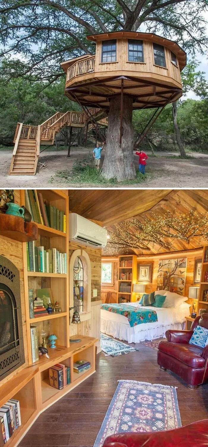 We Are In Love With This Treehouse! If You've Ever Wanted To Live In Style Among The Trees, This Is The House For You!